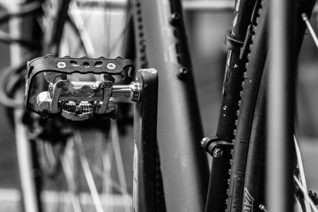 exustar 自転車spdペダル 片面フラット e-pm811